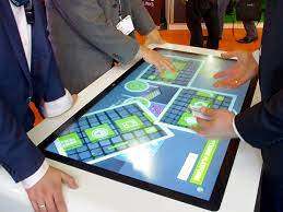 Interactive Multi Touch Screen